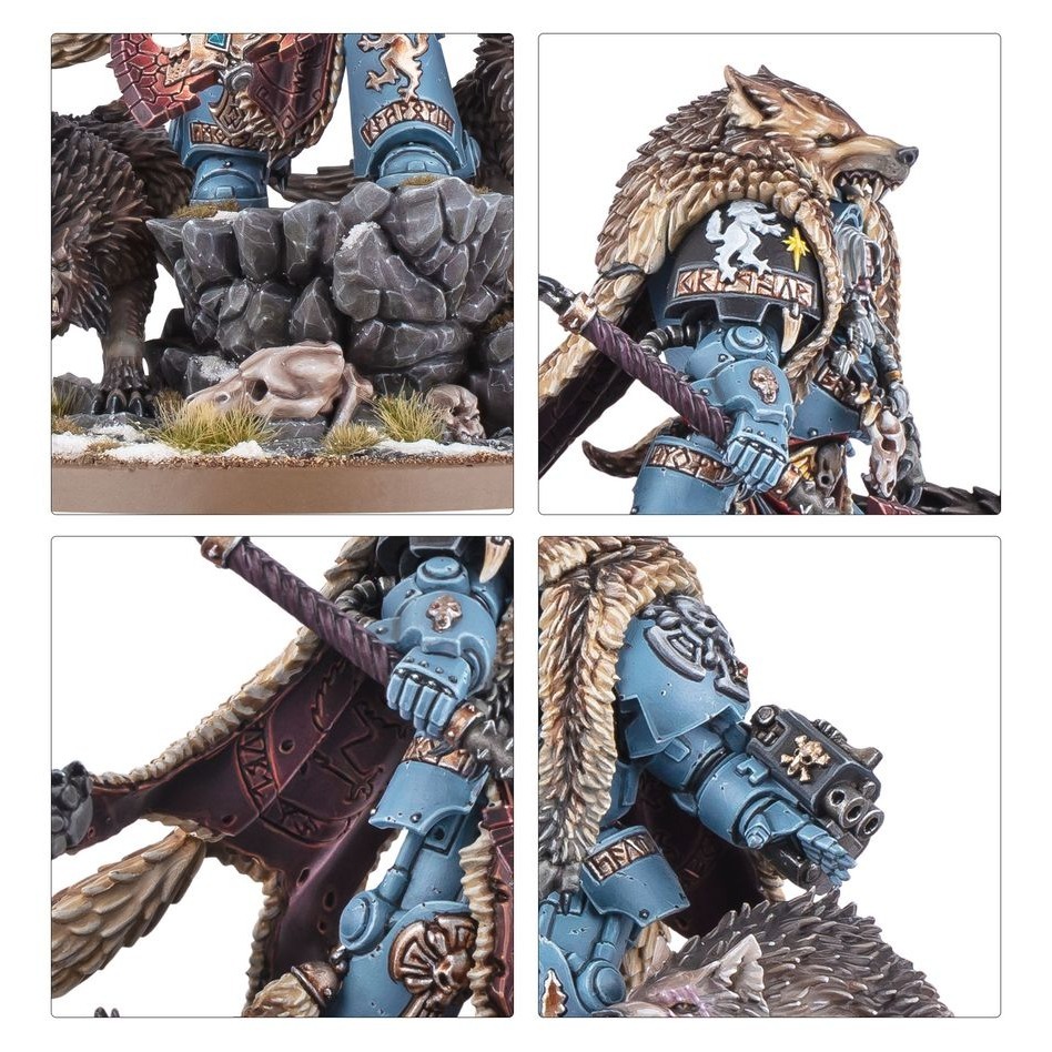 【戰鎚40k】Space Wolves: Logan Grimnar - 太空野狼：洛根．格里姆納爾-細節圖3
