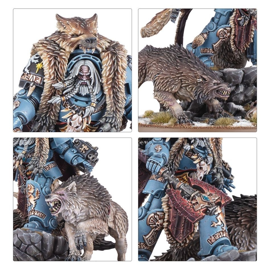 【戰鎚40k】Space Wolves: Logan Grimnar - 太空野狼：洛根．格里姆納爾-細節圖4