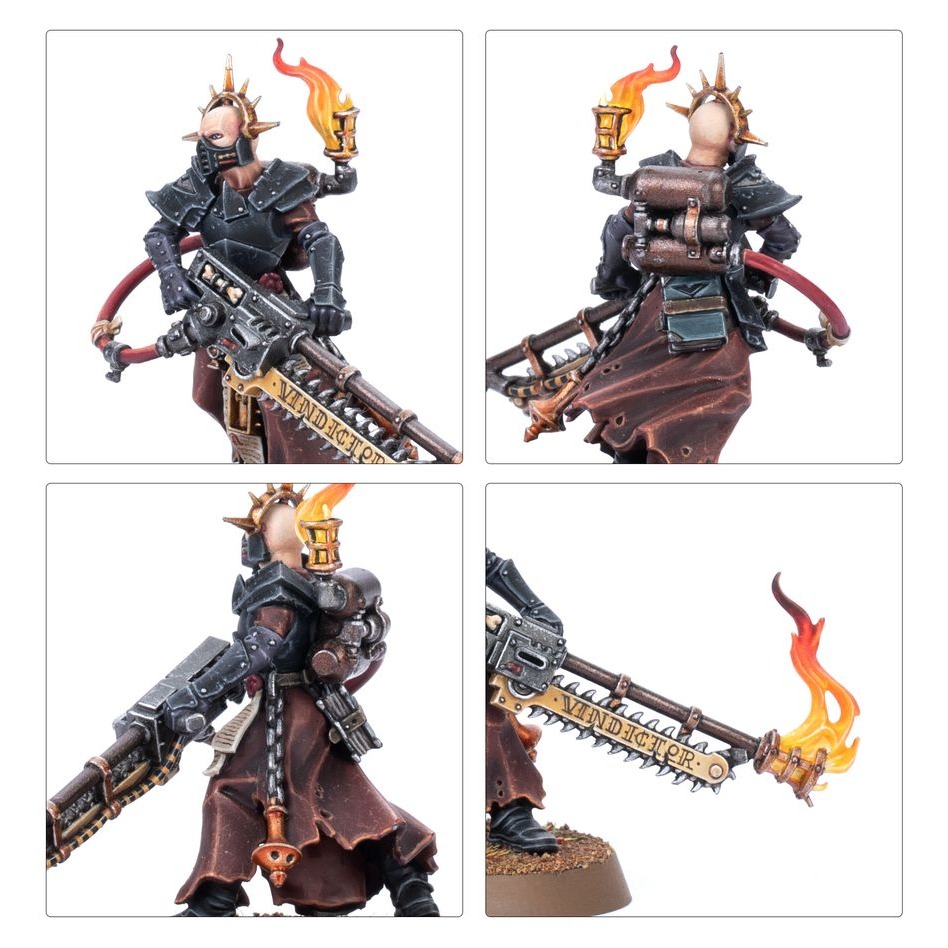 【戰鎚40K】Adepta Sororitas-Ministorum Priest With Vindicator-細節圖2