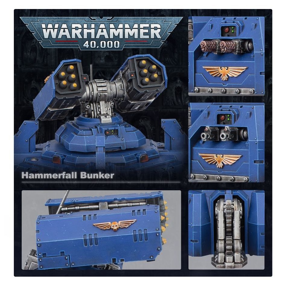 【戰鎚40k】Space Marines: Hammerfall Bunker - 星際戰士雷神之錘砲塔艙-細節圖3