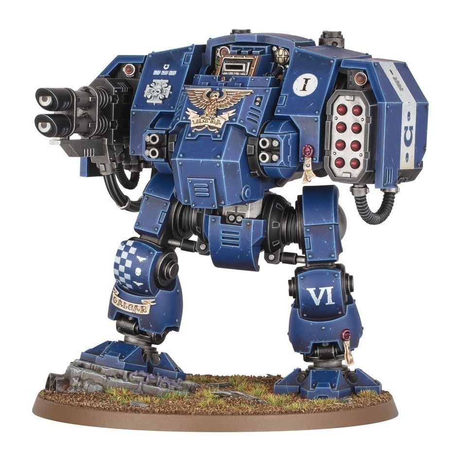 【戰鎚40k】Space Marines: Ballistus Dreadnought - 星際戰士：射手型無畏機兵-細節圖2
