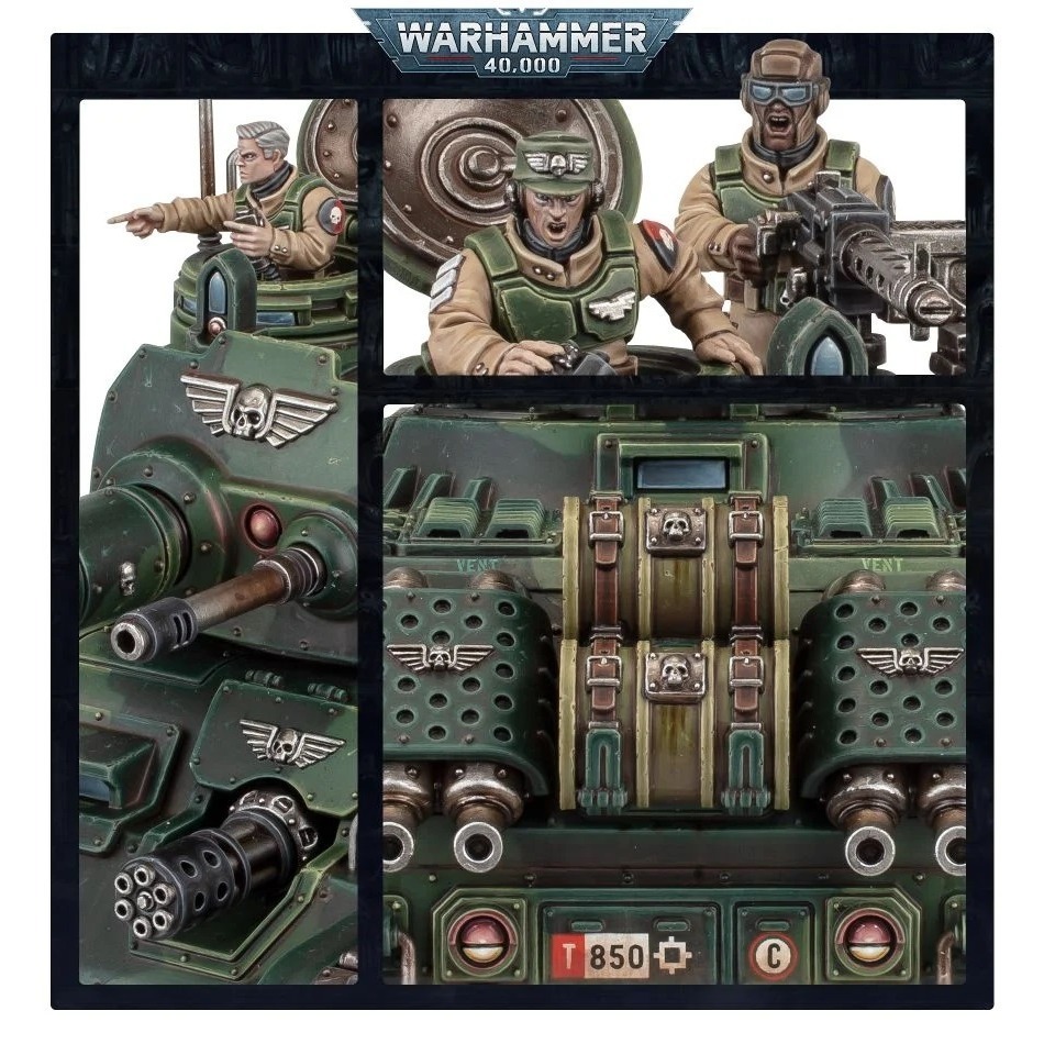 【戰鎚40K】 Rogal Dorn Battle Tank - 星界軍羅格多恩戰鬥坦克-細節圖3