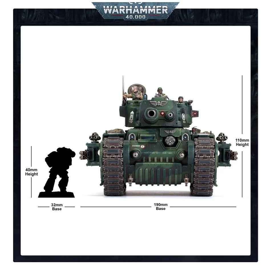 【戰鎚40K】 Rogal Dorn Battle Tank - 星界軍羅格多恩戰鬥坦克-細節圖5