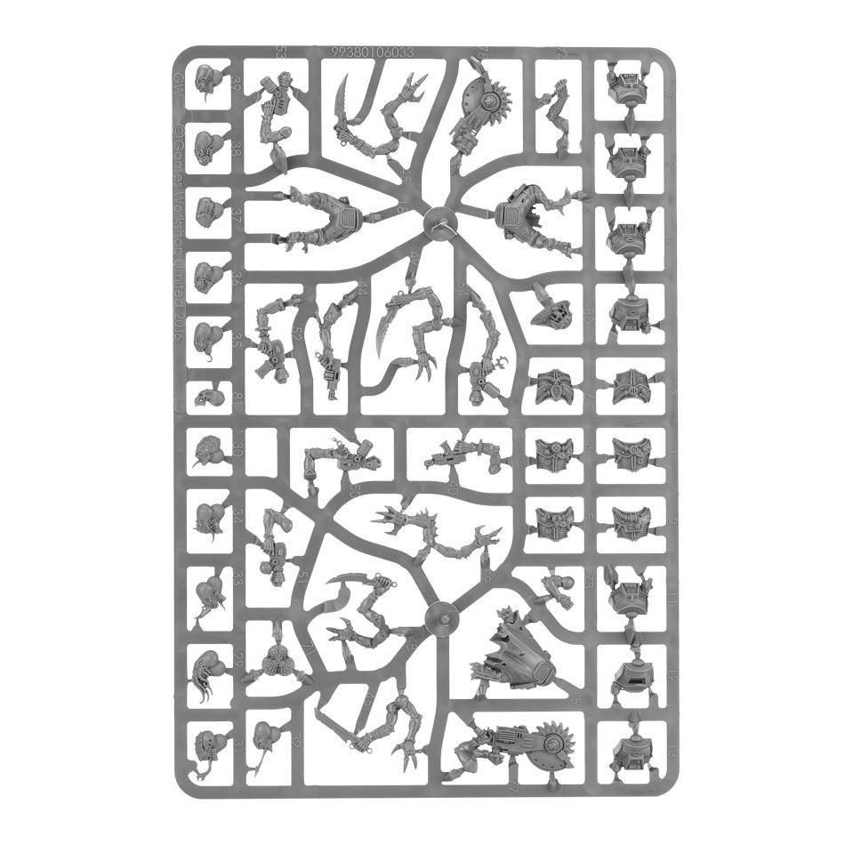 【戰鎚40k】Genestealer Cults: Acolyte Hybrids - 基因竊取者教派侍僧混種-細節圖3