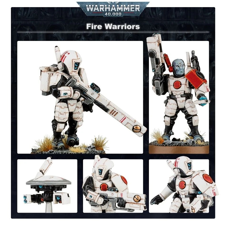 【戰鎚40k】Warhammer 40k - T＇au Empire: Fire Warriors - 鈦帝國烈火戰士-細節圖8