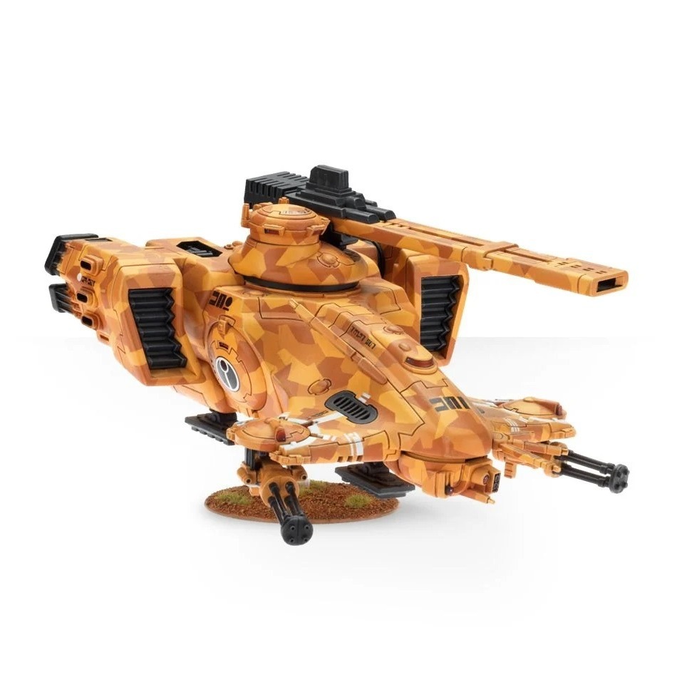 【戰鎚40k】 T＇au Empire: Hammerhead Gunship - 鈦帝國錘頭鯊炮艇-細節圖2