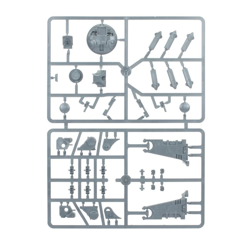 【戰鎚40k】 T＇au Empire: Hammerhead Gunship - 鈦帝國錘頭鯊炮艇-細節圖4