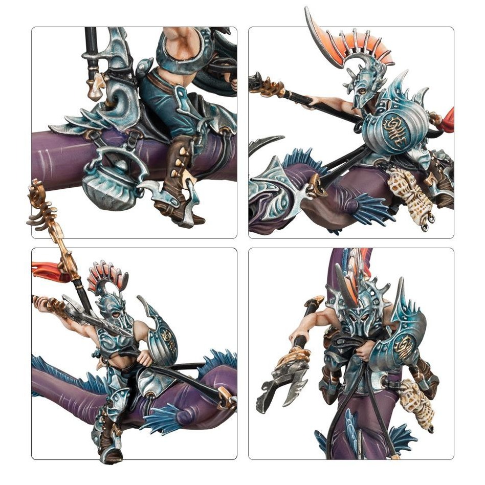 【戰鎚AOS】Spearhead – Akhelian Tide Guard - 先鋒軍：阿鎧蘭潮汐守衛-細節圖9