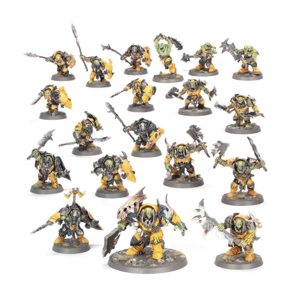 【AOS】Orruk Warclans:Spearhead-Ironjawz Bigmob-先鋒：戰鬥氏族鐵顎暴兵團-細節圖2