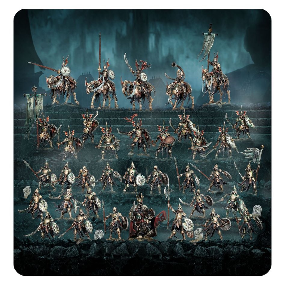 【AOS】Soulblight Gravelords:Spearhead 先鋒軍：凋魂墓穴領主顫骨墓軍-細節圖7