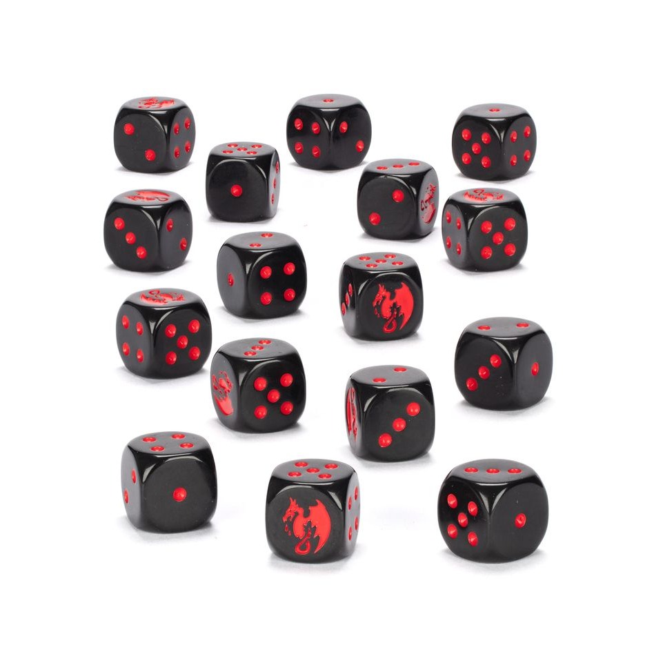 【戰鎚AOS】Soulblight Gravelords: Dice Set - 凋魂墓穴領主套骰-細節圖2