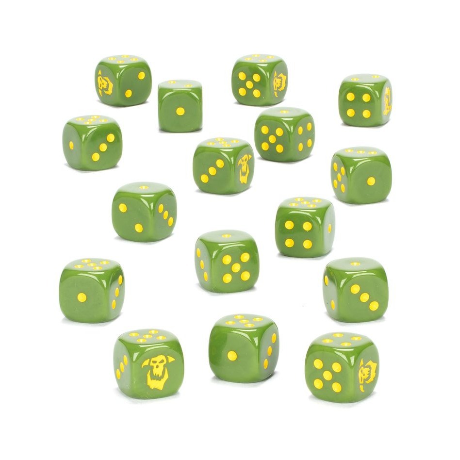 【戰鎚AOS】Orruk Warclans: Dice Set - 戰鎚西格瑪時代：獸人戰鬥氏族套骰-細節圖2
