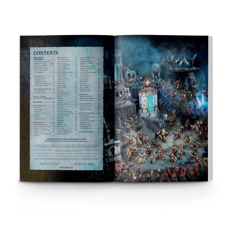 【戰鎚AOS】Stormcast Eternals: Battletome (ENG) -戰鬥寶典：雷鑄神兵(英文版)-細節圖2