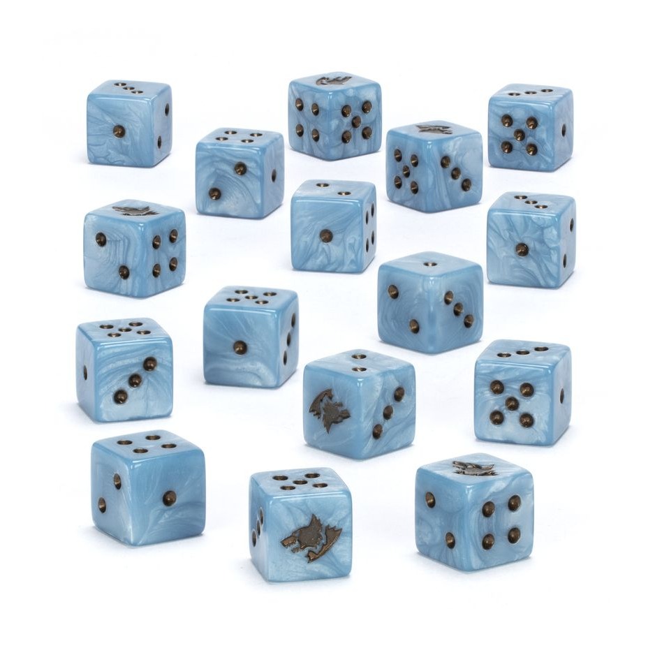 【戰鎚40k】Space Wolves: Dice Set - 戰鎚40,000：太空野狼套骰-細節圖2