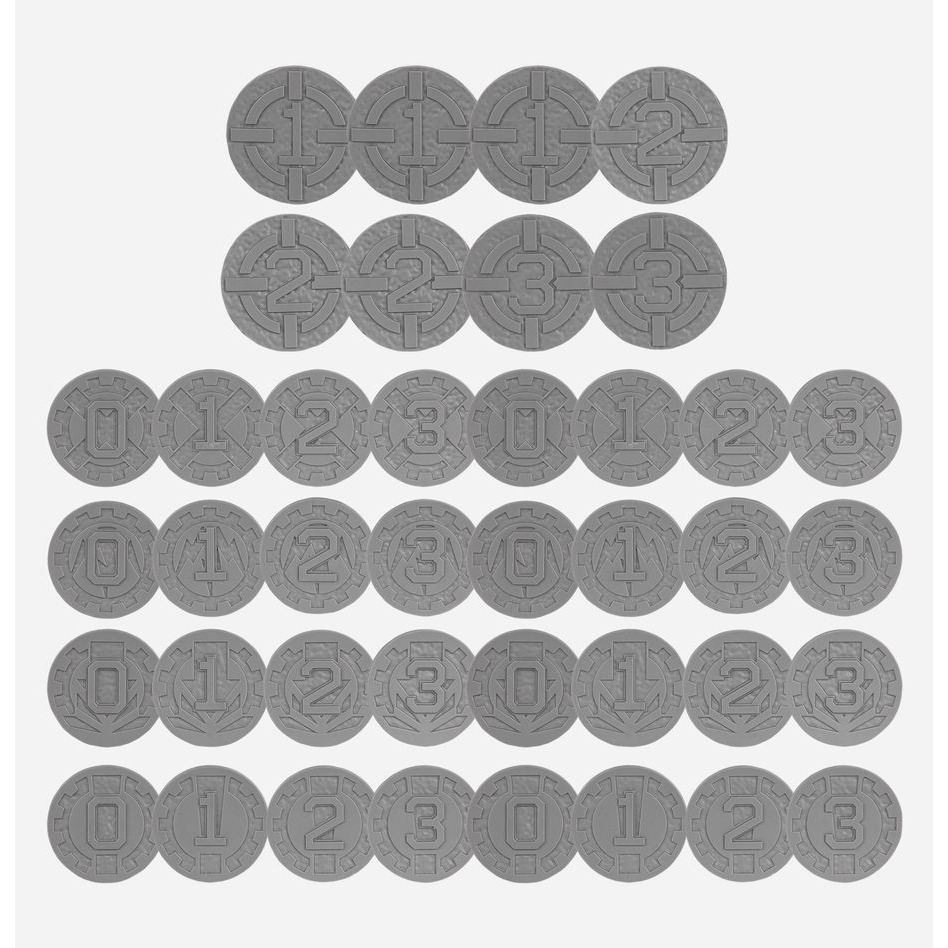 【HH】Age of Darkness Markers and Tokens - 黑暗時代：標記與指示物-細節圖2