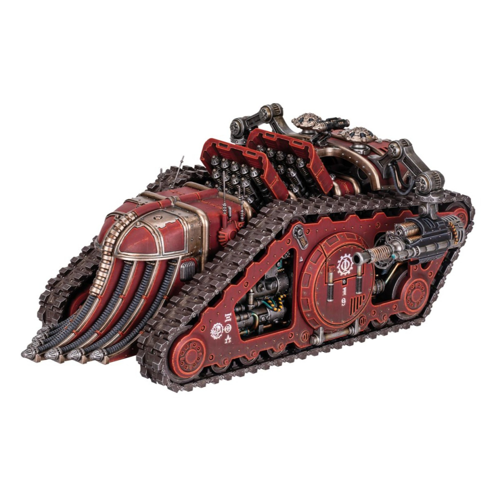 【戰鎚荷魯斯之亂】Mechanicum: Karacnos Assault Tank - 機械教：卡拉諾斯突擊坦克-細節圖2