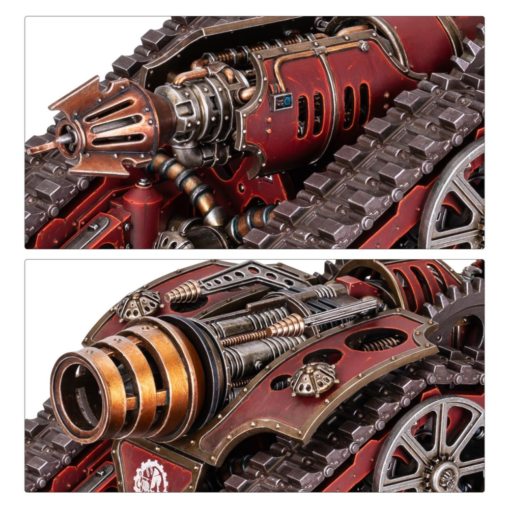 【戰鎚荷魯斯之亂】Mechanicum: Krios Battle Tank/Venator-機械教：克瑞俄斯戰鬥坦克-細節圖3