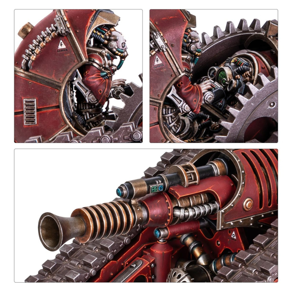 【戰鎚荷魯斯之亂】Mechanicum: Krios Battle Tank/Venator-機械教：克瑞俄斯戰鬥坦克-細節圖4