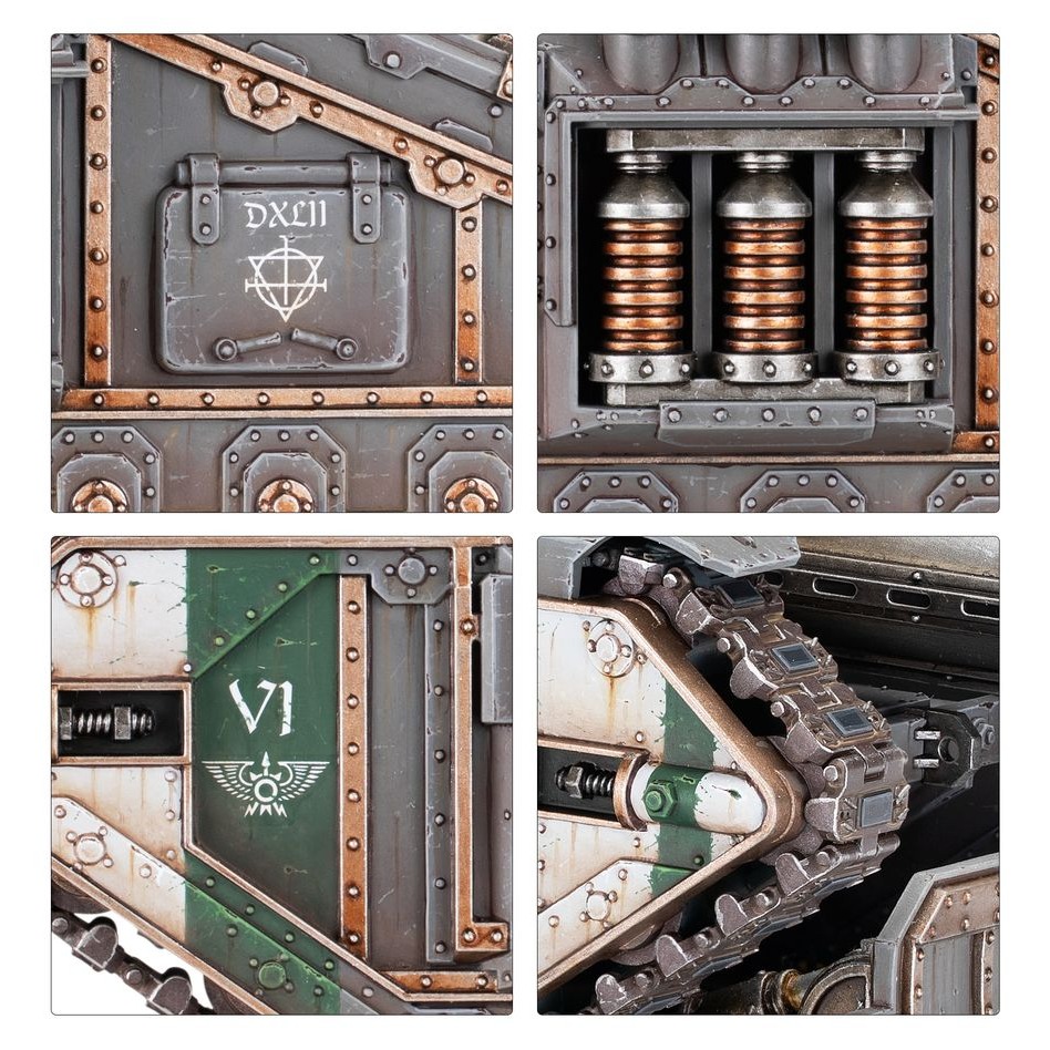 【荷魯斯之亂】Solar Auxilia: Valdor Tank Destroyer - 太陽輔助軍：瓦爾多坦克獵手-細節圖4