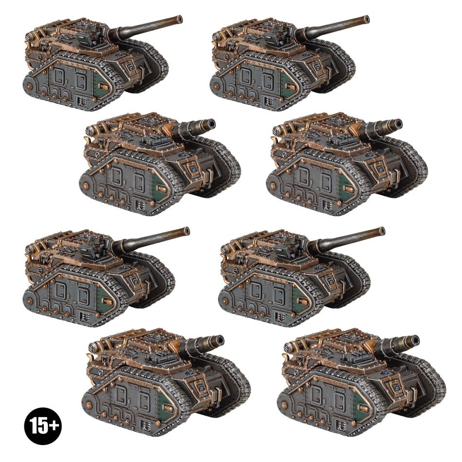 【戰鎚荷魯斯之亂】Medusa And Basilisk Batteries - 帝國軍團：輔助軍石化蜥蜴/美杜莎-細節圖2