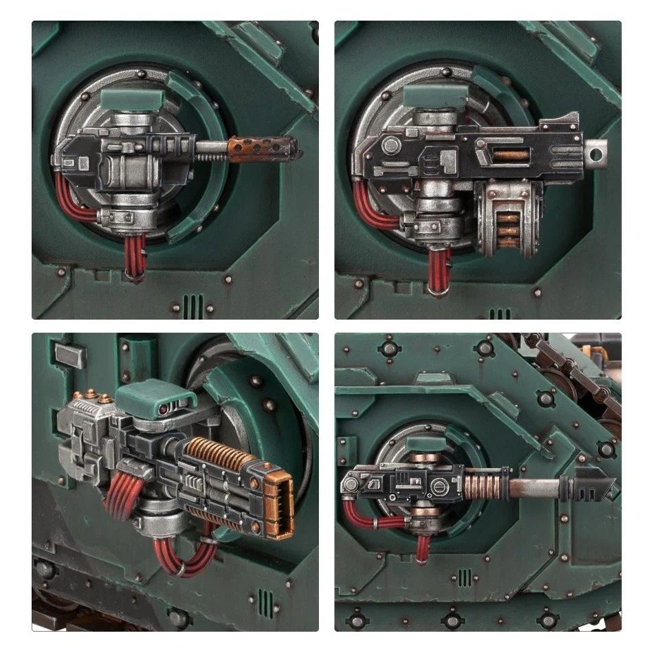 【戰鎚荷魯斯之亂】Legiones Astartes: Cerberus Heavy Tank -地獄犬重型坦克毀滅者-細節圖3