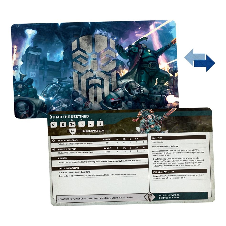 【戰鎚40k】Leagues of Votann:Datasheet Cards (Eng)-數據卡：沃坦聯盟(英文)-細節圖2