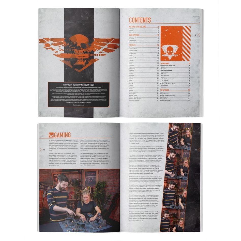 【戰鎚40K】Kill Team Core Book - 殺戮小隊：核心規則書(英文版)-細節圖3