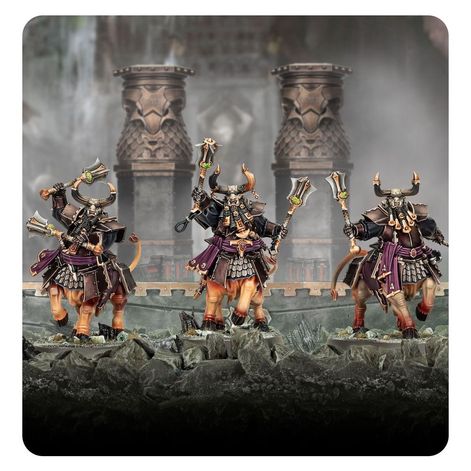 【AOS】Helsmiths of Hashut: Bull Centaurs - 哈蘇特地獄鐵匠：半牛人-細節圖4