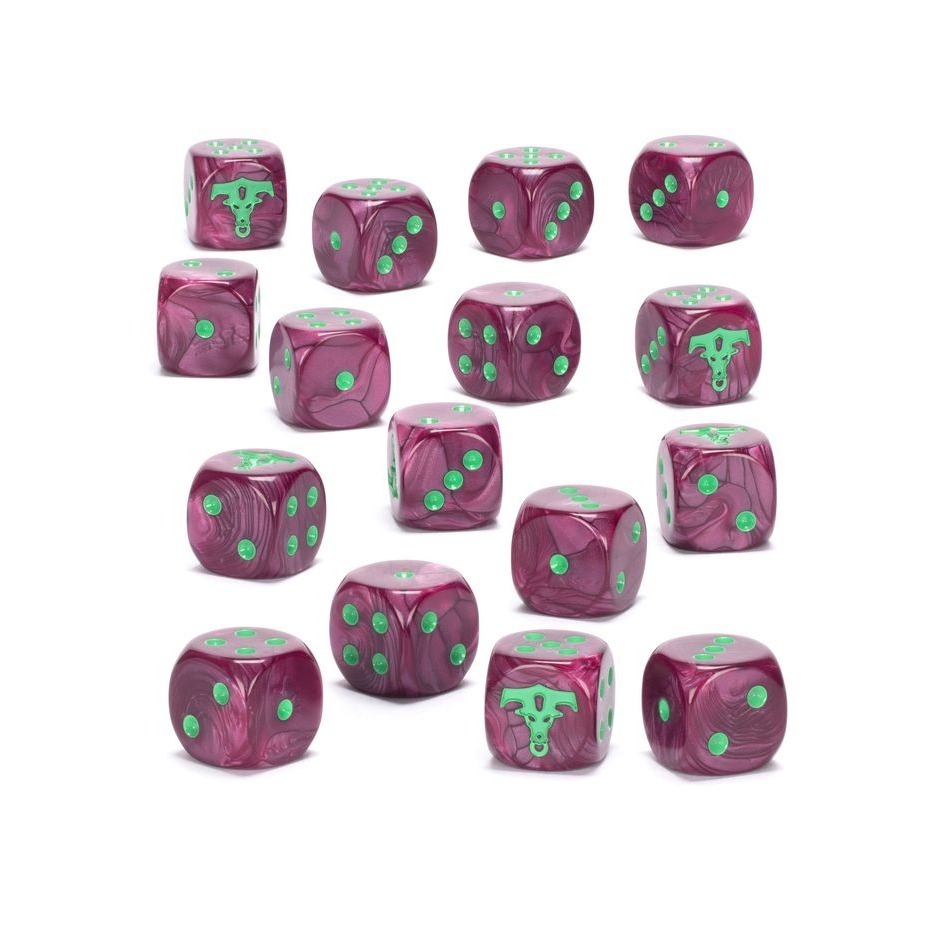【AOS】Helsmiths of Hashut: Dice Set - 戰鎚西格瑪時代：哈蘇特地獄鐵匠套骰-細節圖2