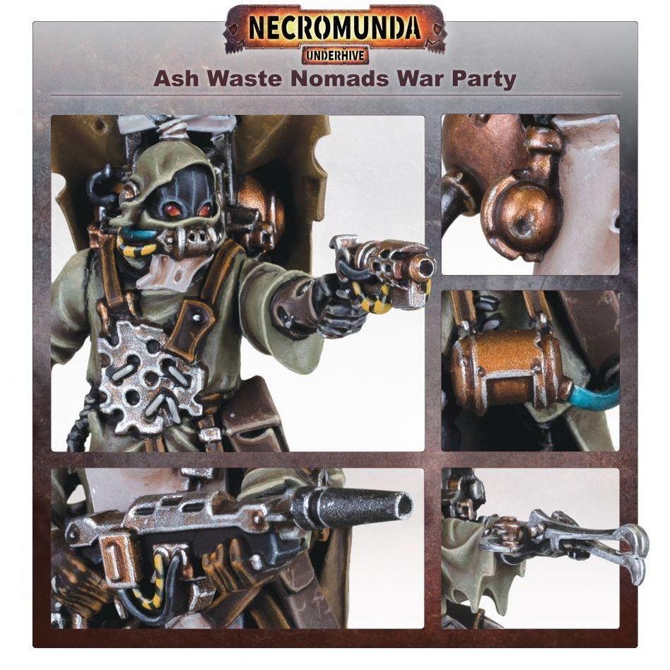 【涅克羅蒙達】Necromunda:Ash Wastes Nomads War Party-涅克羅蒙達：灰燼荒原游牧民-細節圖3