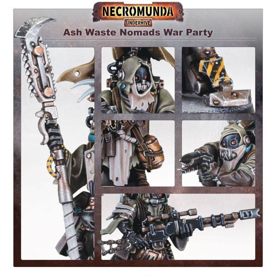 【涅克羅蒙達】Necromunda:Ash Wastes Nomads War Party-涅克羅蒙達：灰燼荒原游牧民-細節圖4