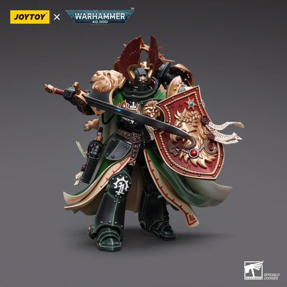 【JoyToy暗源】JT7882-DA-Primarch Lion El‘Jonson-黑暗天使-基因原體萊昂艾爾莊森-細節圖3