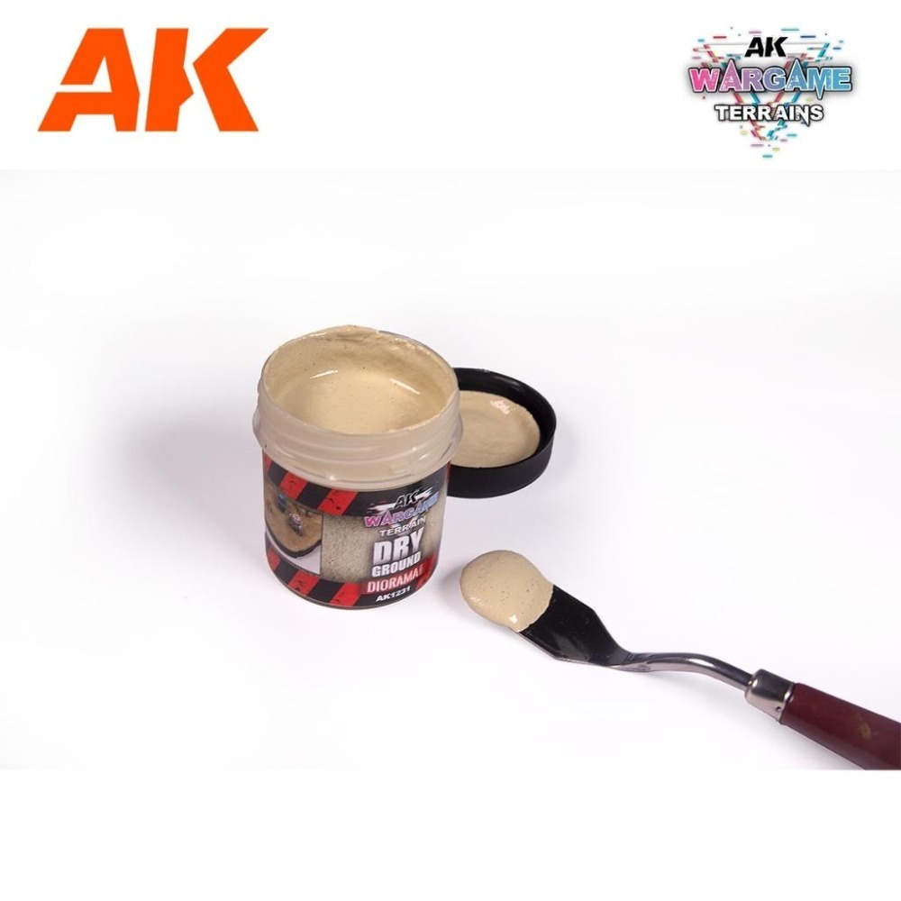 AK1231 -Terrains - Dry ground 100 ml - 場景 - 乾燥路面 100ml-細節圖2