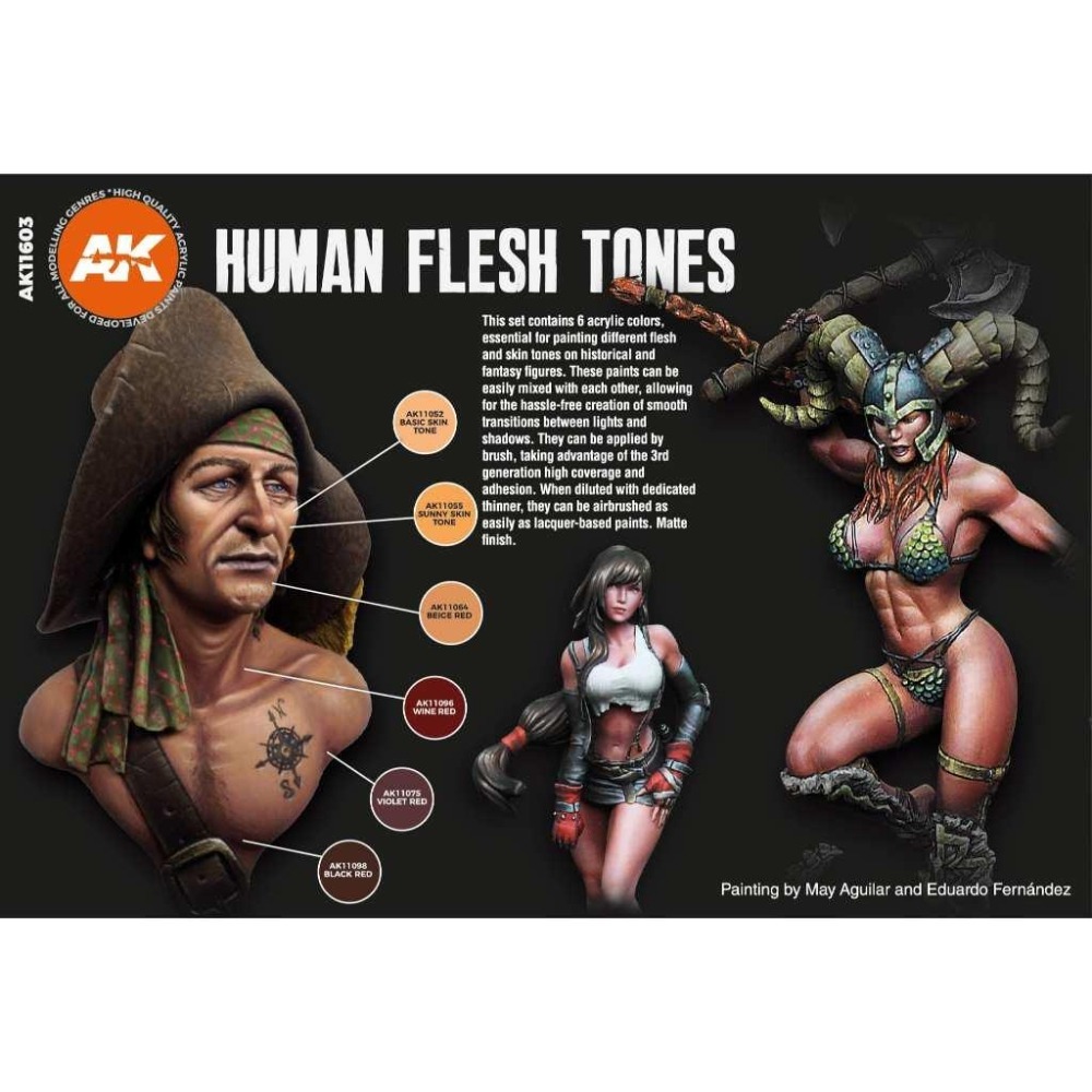 AK11603 - Human Flesh Tones-細節圖3