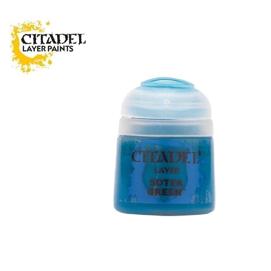 【Citadel】Layer/疊色漆 : Sotek Green (12ml)-細節圖2