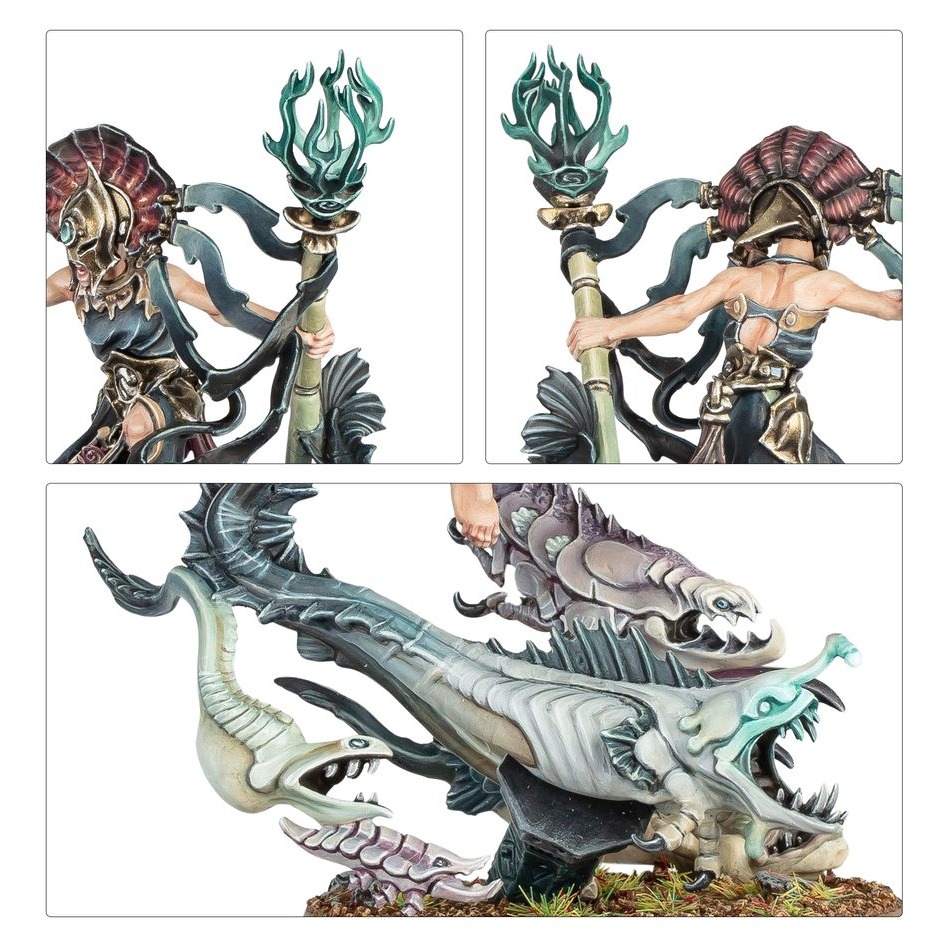 【戰鎚AOS】Mathaela, Oracle of the Abyss - 深淵海靈：馬薩艾拉，深淵神諭者-細節圖2