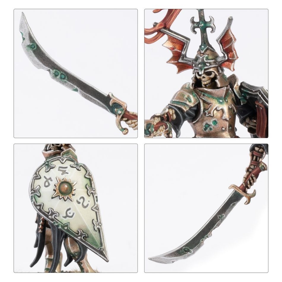 【戰鎚AOS】Soulblight Gravelords: Barrow Guard - 凋魂墓穴領主：古塚守衛-細節圖4