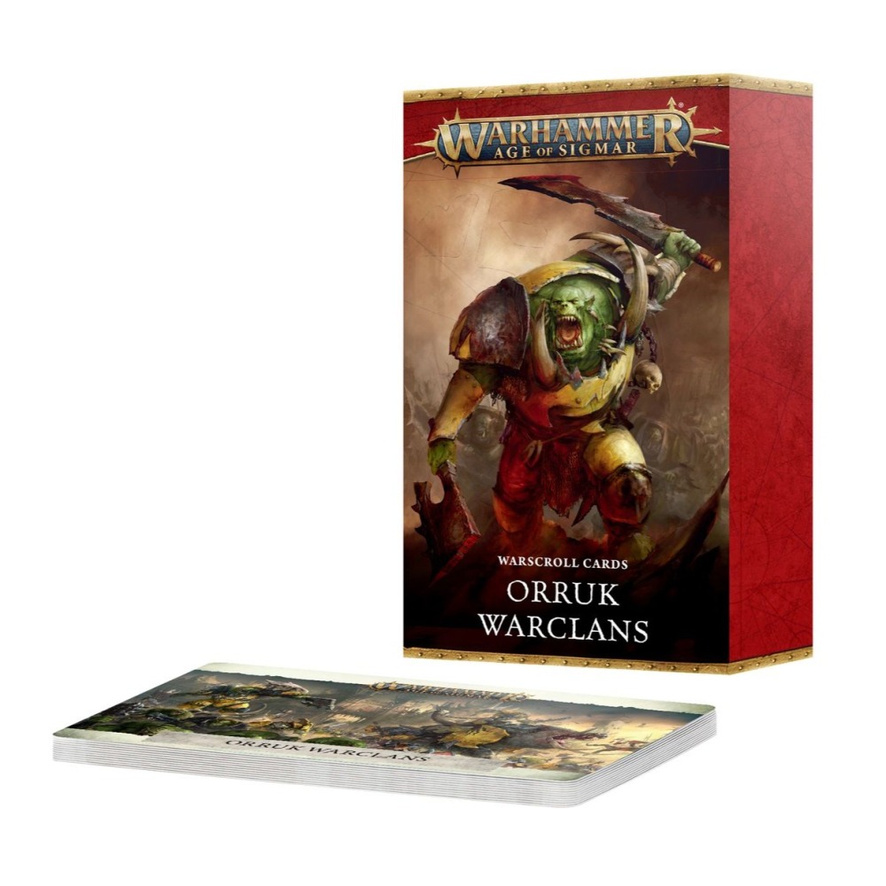 【戰鎚AOS】Orruk Warclans Warscroll Cards(CHN)-獸人戰爭氏族戰爭卷軸卡片(簡中)-細節圖3