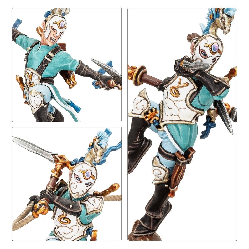 【戰鎚AOS】Warcry: Ydrilan Riverblades - 戰吼：波濤族流刃-細節圖3