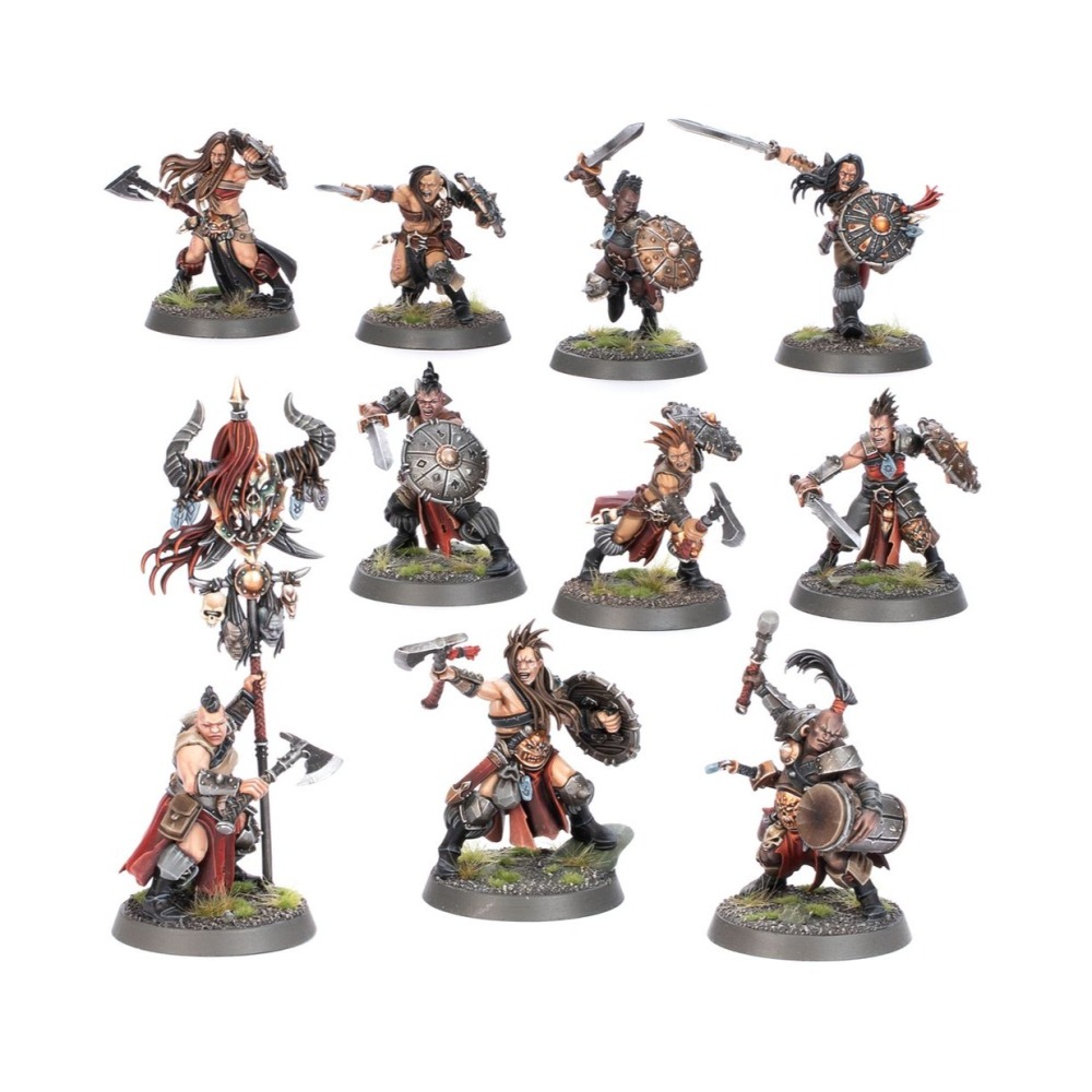 【戰鎚席格瑪紀元】Slaves to Darkness:Darkoath Marauders - 黑暗之奴：暗誓劫掠者-細節圖2