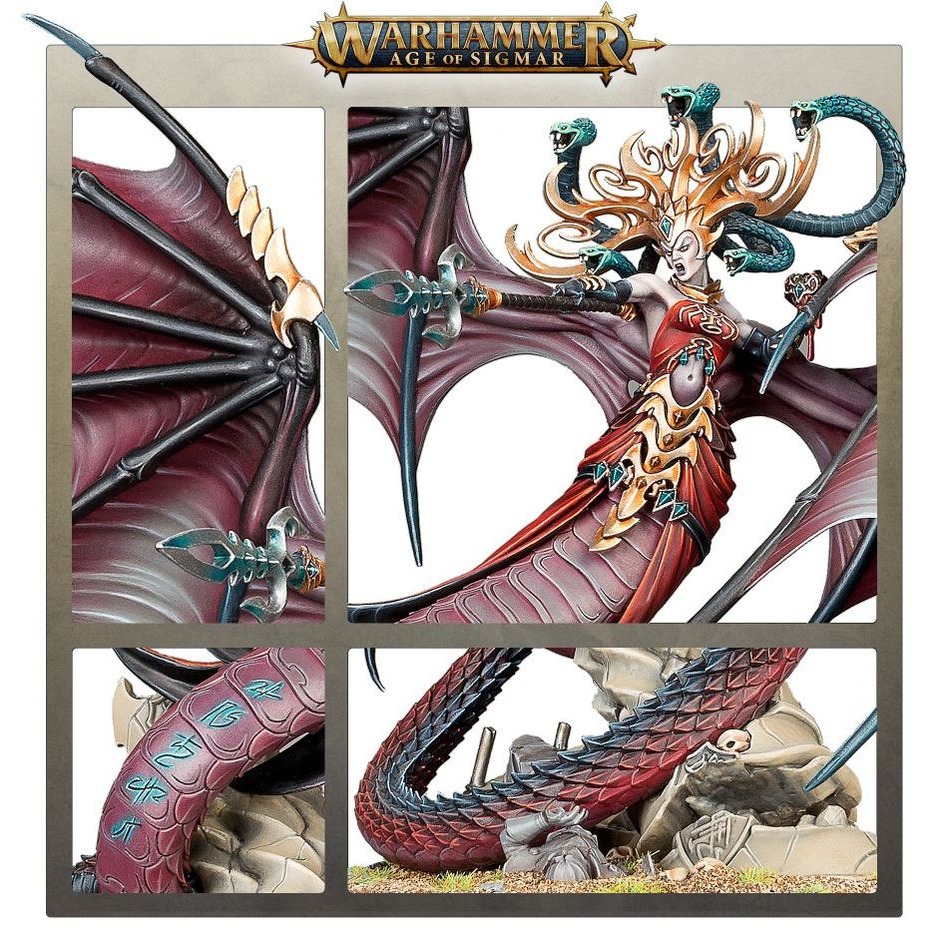 【AOS】Daughters of Khaine : Morathi - Khaine - 凱恩之女莫拉斯-細節圖3