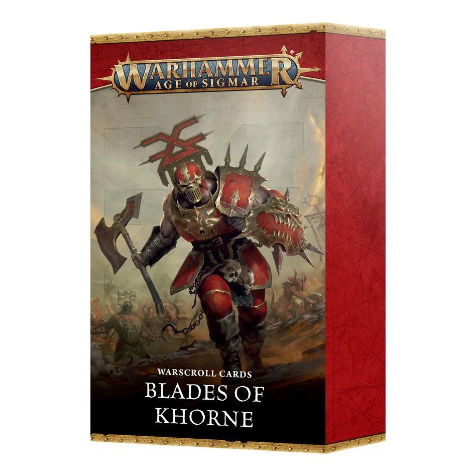 Blades of Khorne:Warscroll Cards (English) - 恐虐之刃：戰爭卷軸卡片(英文)-細節圖3