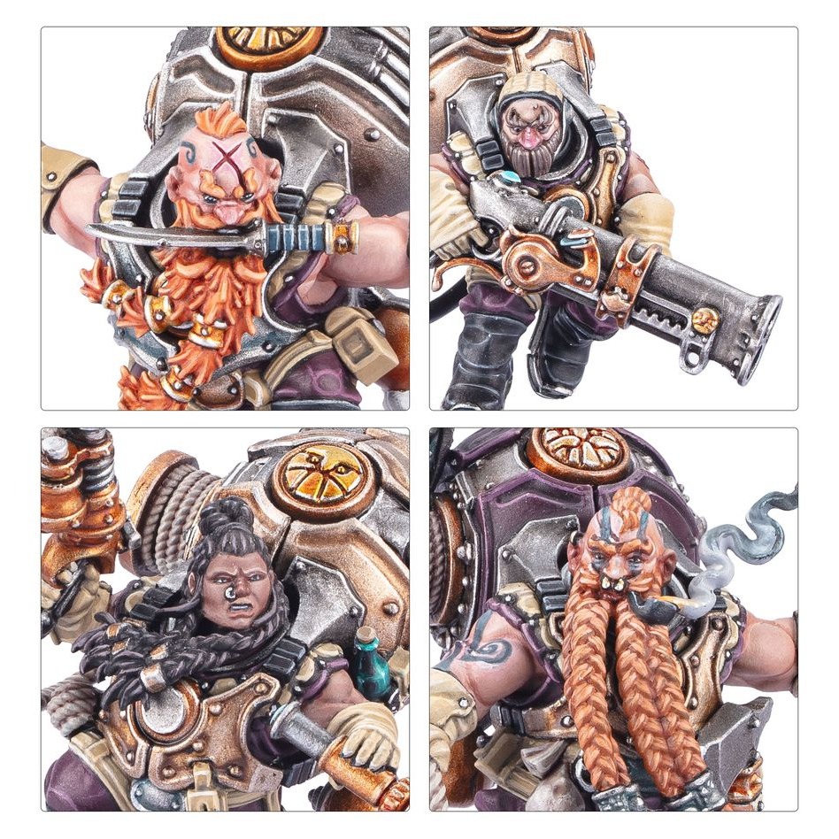 Kharadron Overlords: Vongrim Harpoon Crew - 卡拉頓空霸：馮格里姆打撈者-細節圖4