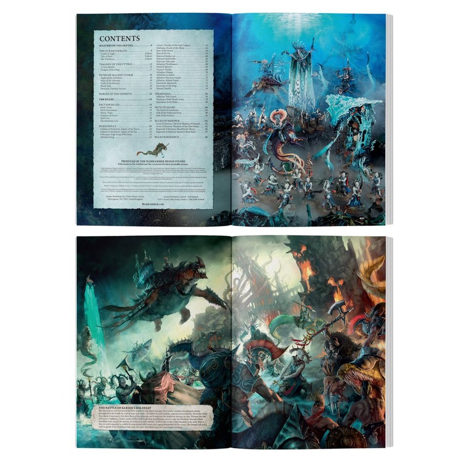 【戰鎚AOS】Idoneth Deepkin:Battletome (English) - 戰鬥寶典：深淵海靈(英文版)-細節圖2