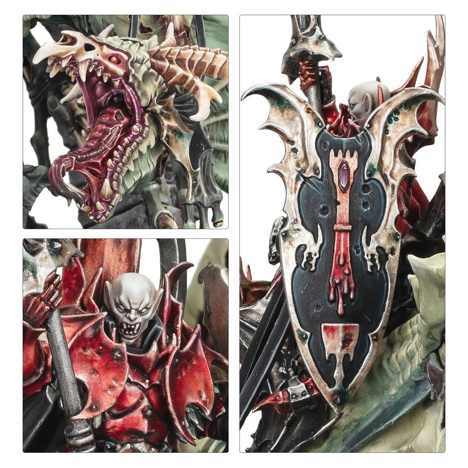 【戰鎚AOS】Prince Vhordrai,Lord of the Crimson Keep-凋魂墓穴領主：沃德萊親王-細節圖3