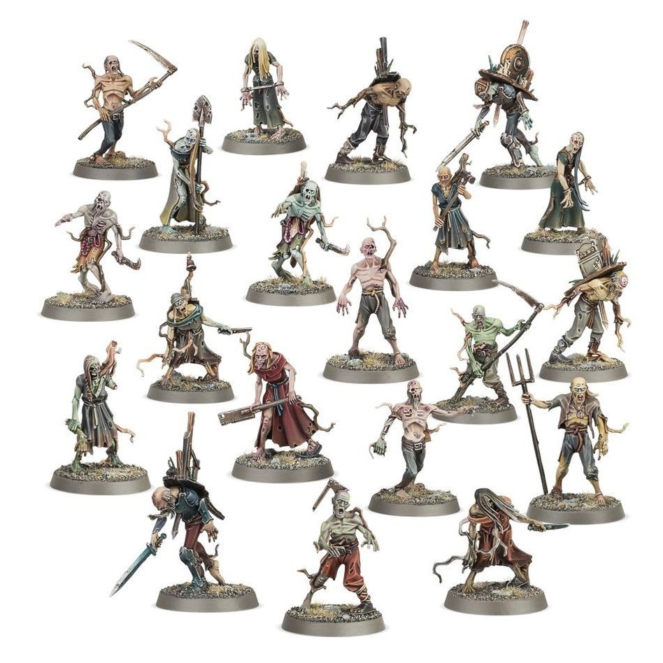 【戰錘AOS】Soulblight Gravelords: Deadwalker Zombies-魂荒墳主死亡行者殭屍-細節圖2