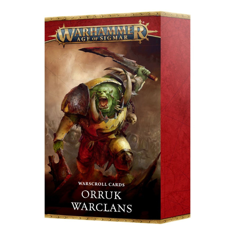 【戰鎚AOS】Orruk Warclans Warscroll Cards (EN)-獸人戰爭氏族戰爭卷軸卡片(英文版)-細節圖3