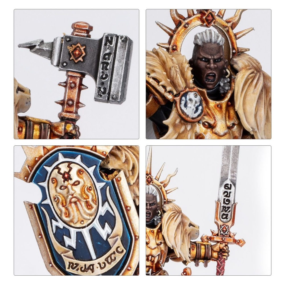 【戰鎚AOS】Stormcast Eternals: Lord-Celestant - 雷鑄神兵：天界領主-細節圖2