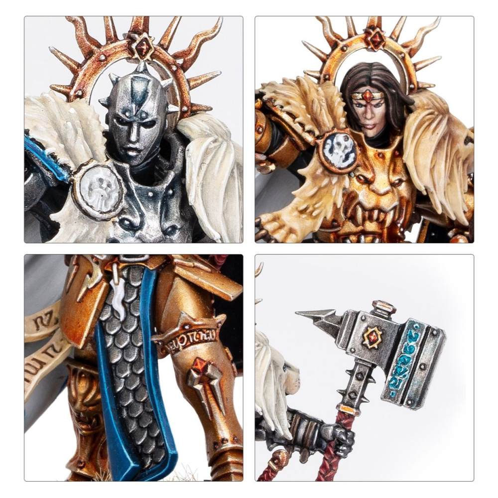 【戰鎚AOS】Stormcast Eternals: Lord-Celestant - 雷鑄神兵：天界領主-細節圖3