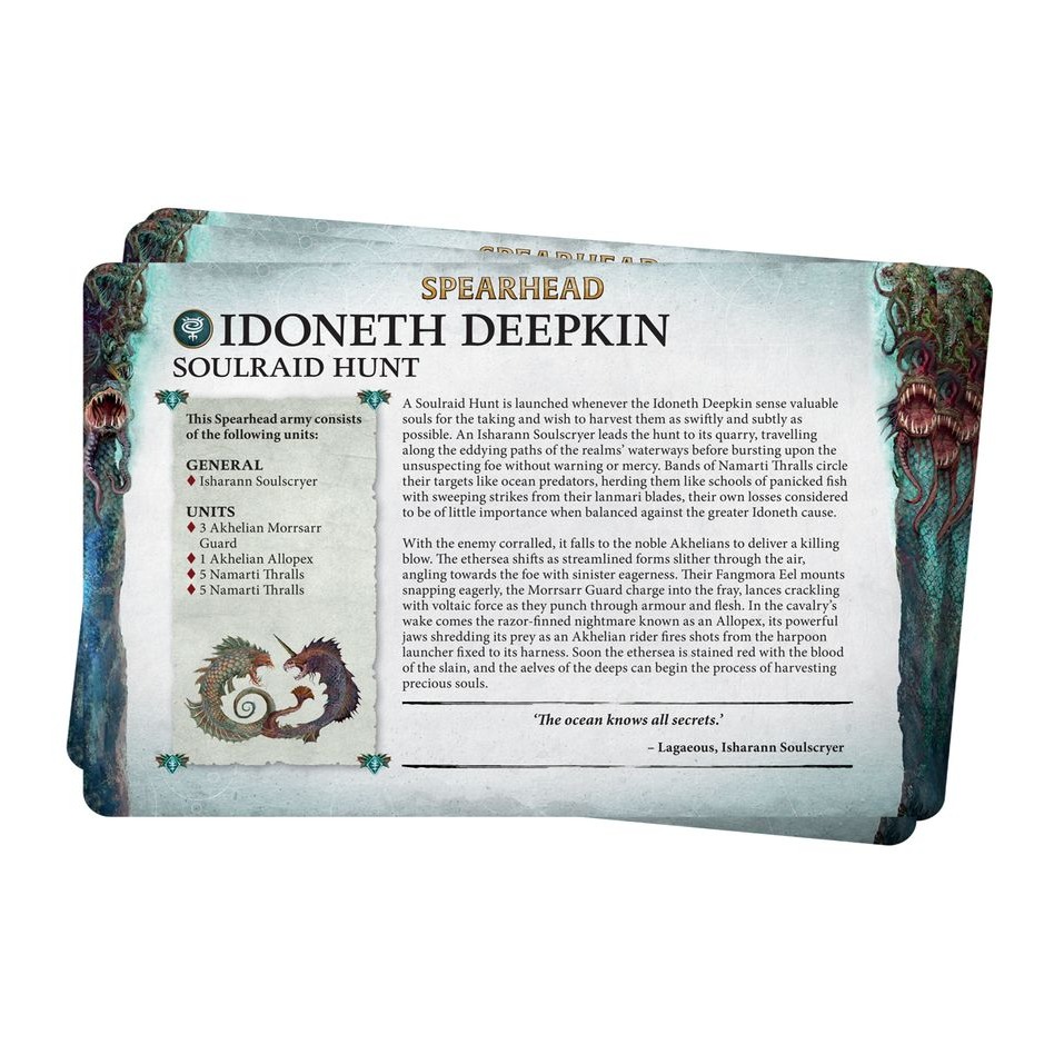 【戰鎚AOS】Idoneth Deepkin (Chinese) - 陣營卡包：深淵海靈(簡中版)-細節圖2